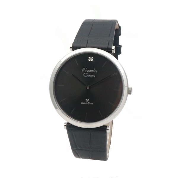 Alexandre Christie AC 8577 Silver Black MHBSSBA